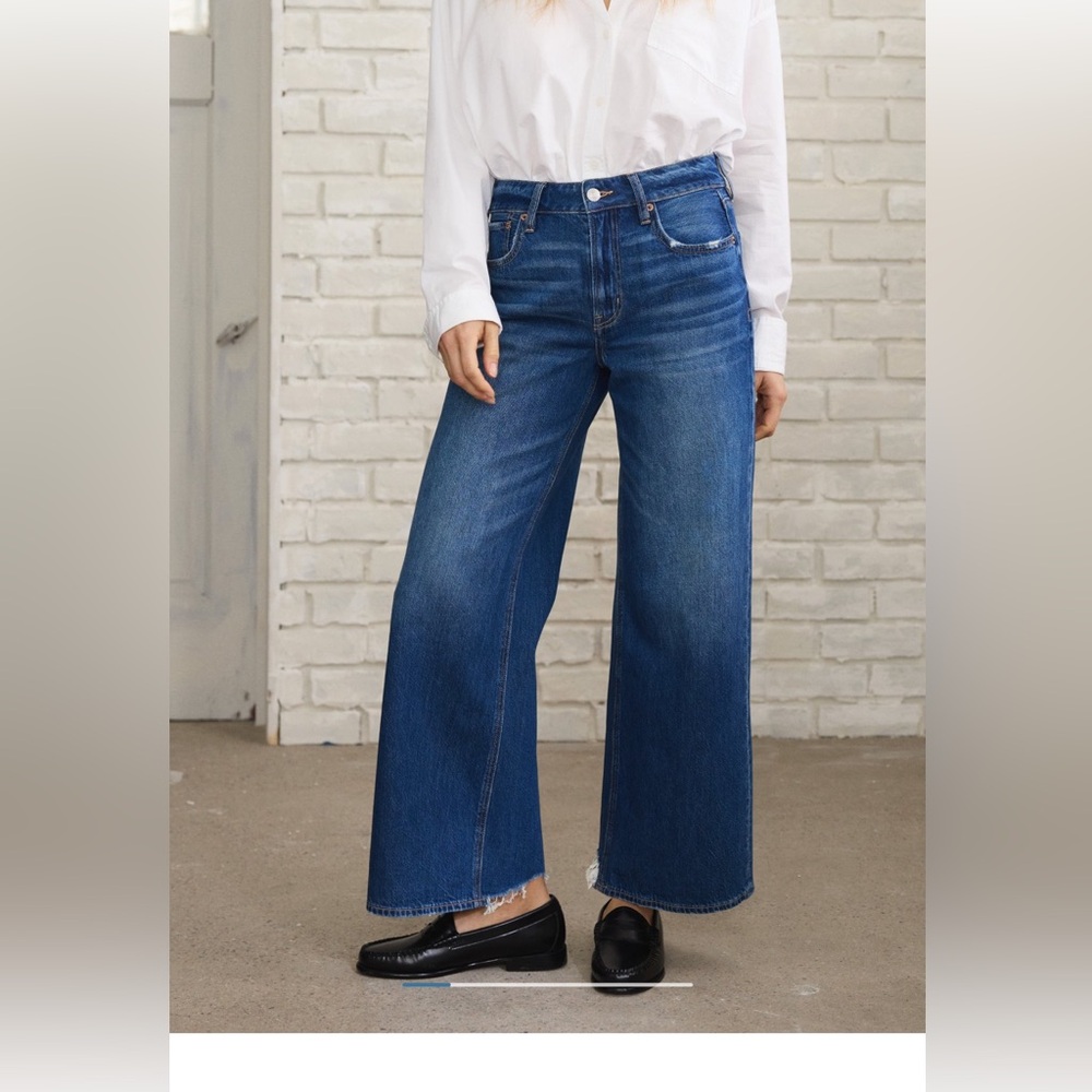 AE Strigid Super High-Waisted Baggy Wide-Leg
Ankle Jean